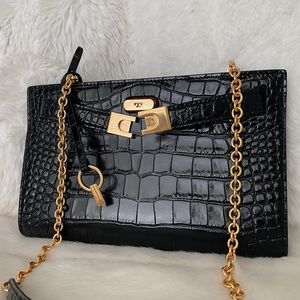Tory Burch Lee Radziwill Black Bag
